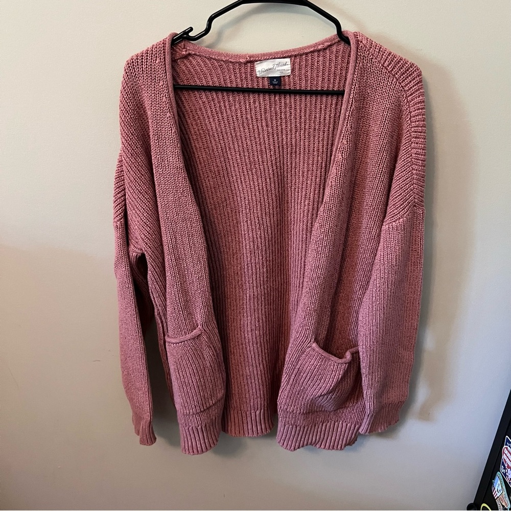 Soft pink cardigan